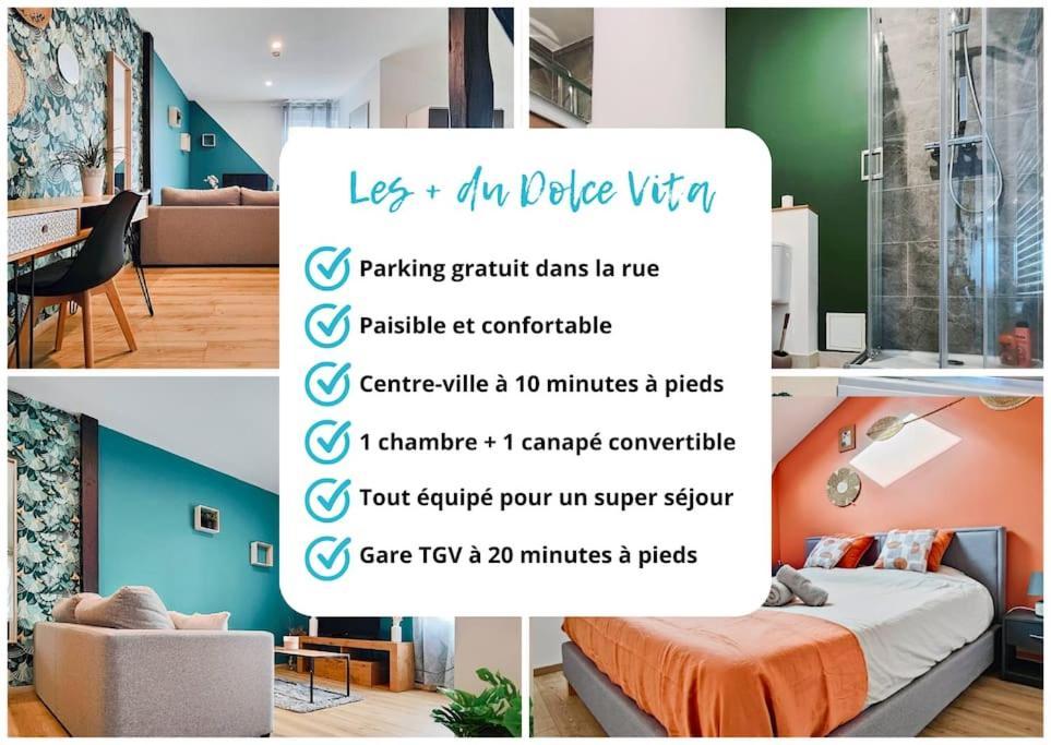Dolce Vita - Centre-Ville - Paisible - Moderne Mulhouse Eksteriør bilde